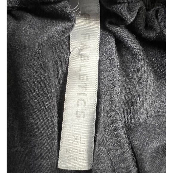 Fabletics Womens XL Gray Tapered Lounge Pants Joggers - Picture 5 of 8